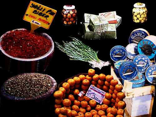 les marchés et bazars d'Istanbul