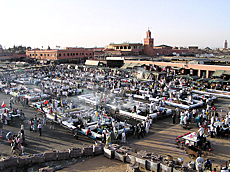 Marrakech - Place Jemaa el Fna