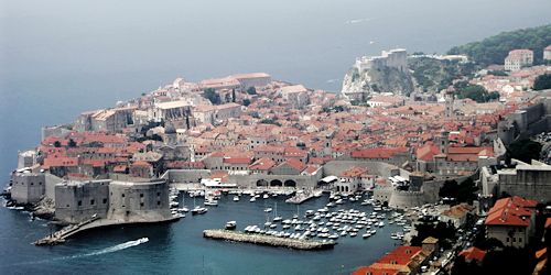 Dubrovnik - vue route
