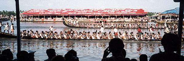 Nehru trophy boat race à Allepey